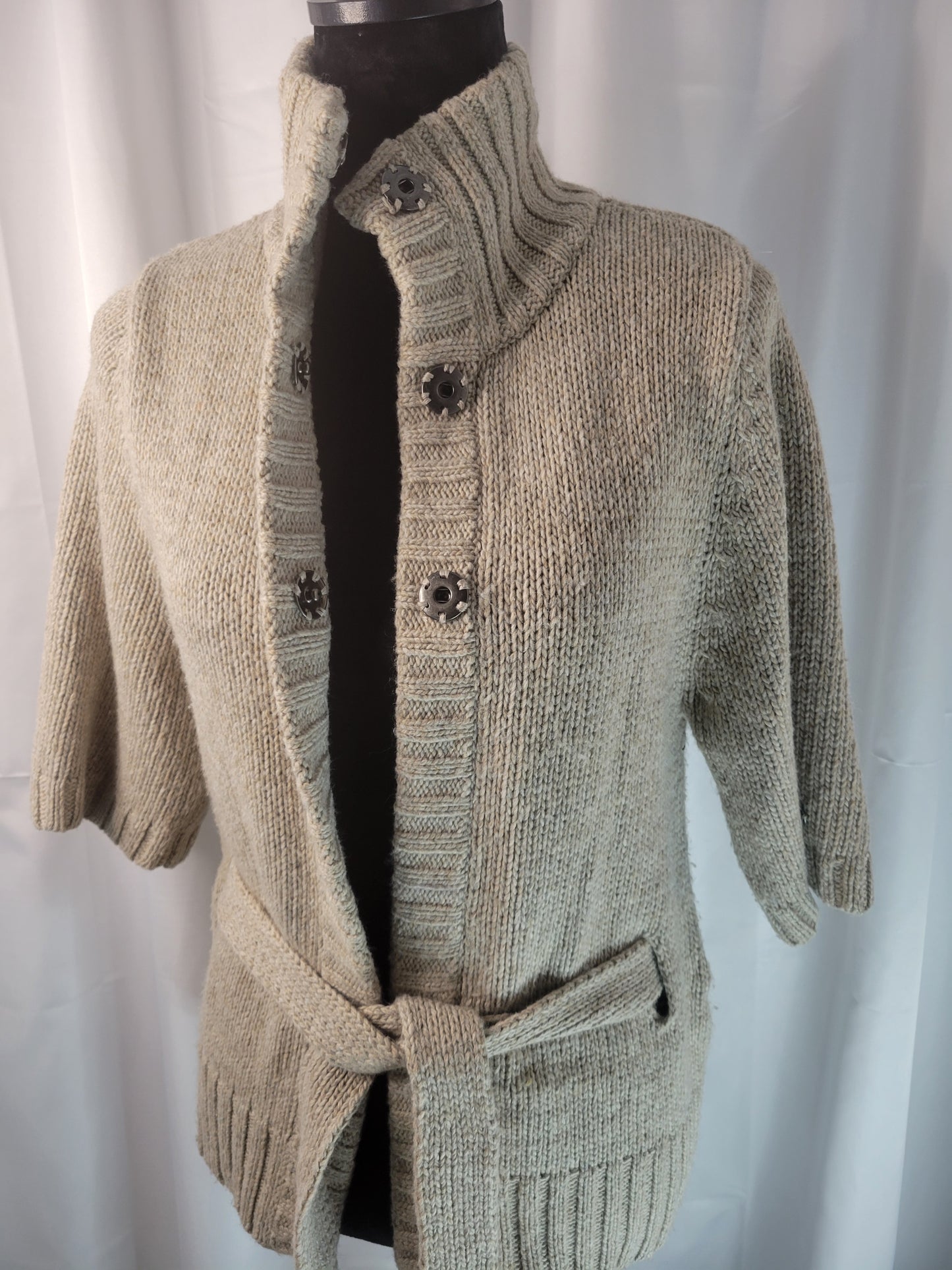 Lole’ Knit Belted Sweater Jacket- Size Small