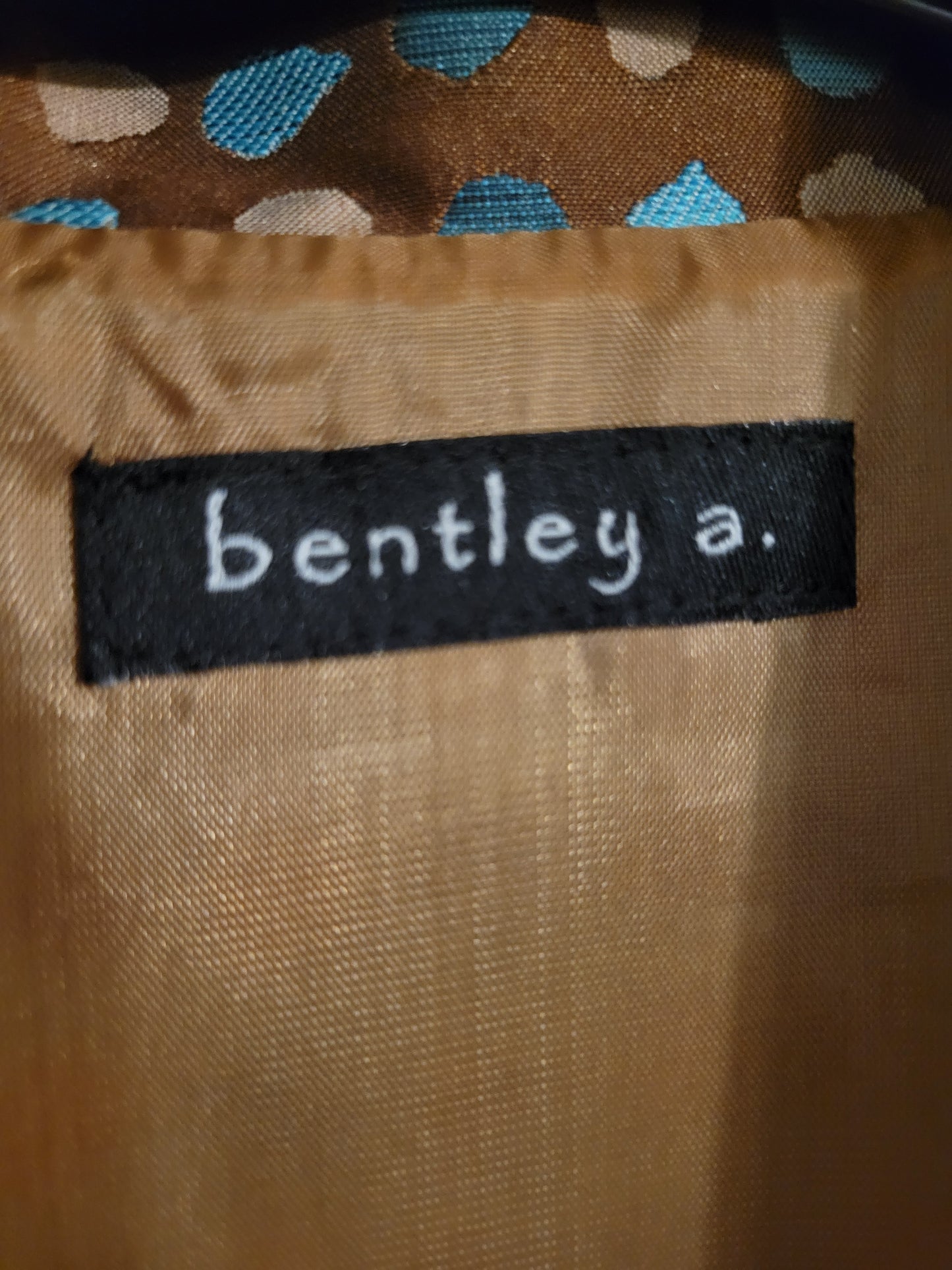 Bentley A | The Connector Coat – Satin Polka Dot Statement Trench