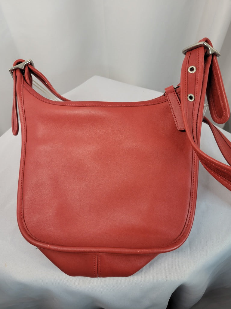 Vintage Coach Janice Legacy Crossbody Shoulder Bag – Red Leather | Never Carried