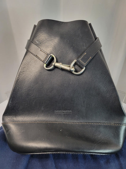Vintage Dooney & Bourke Alto Pyramid Sling Backpack – Black | Rarely Used