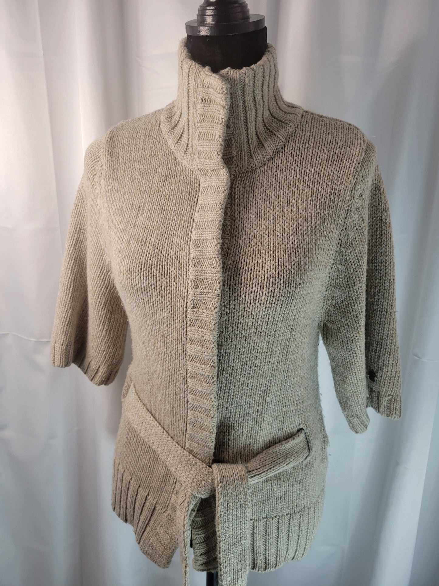 Lole’ Knit Belted Sweater Jacket- Size Small