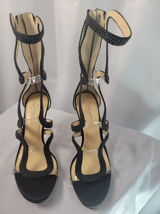 Vince Camuto Inferno Black Sandals- Size 9