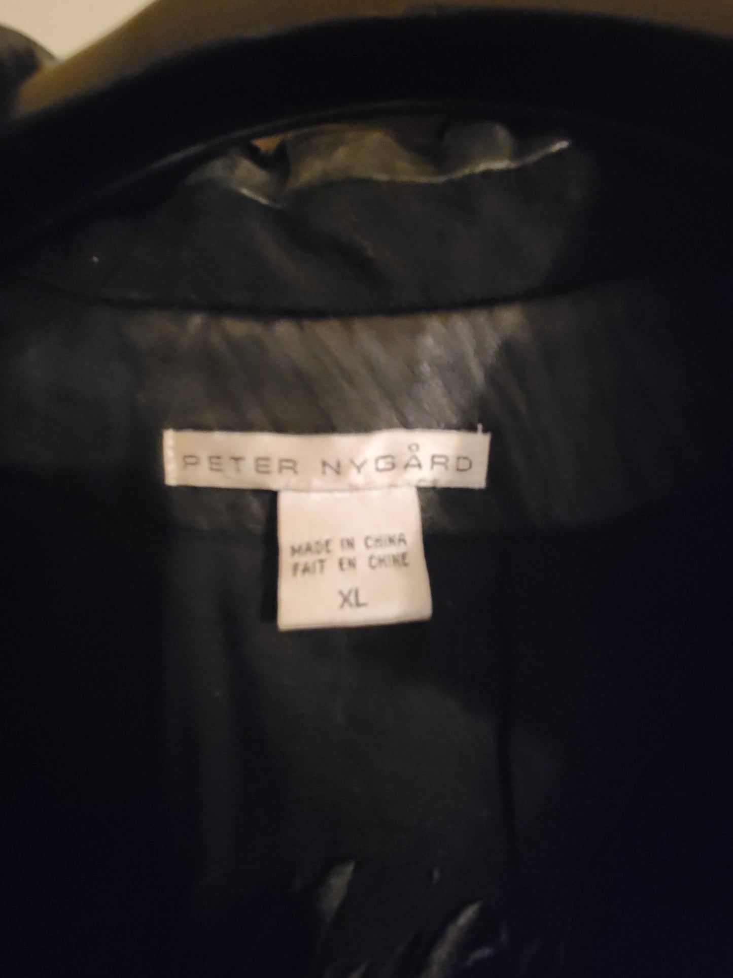 Peter Nygard | The Luxe Command Jacket – Embroidered Leather Statement - Size XL