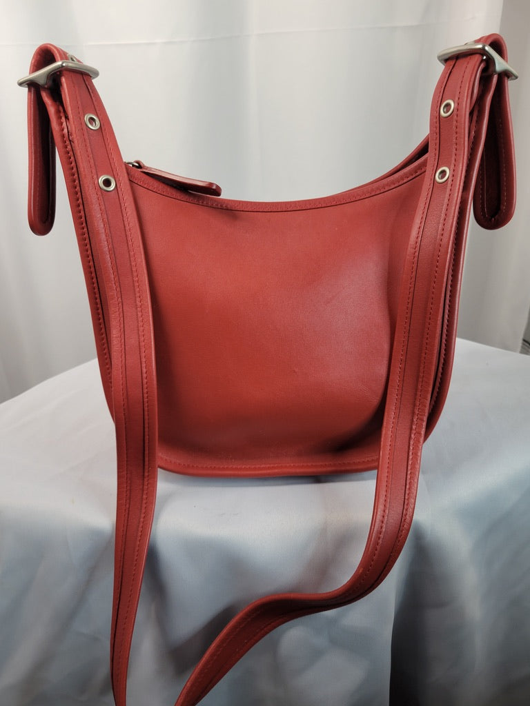 Vintage Coach Janice Legacy Crossbody Shoulder Bag – Red Leather | Never Carried