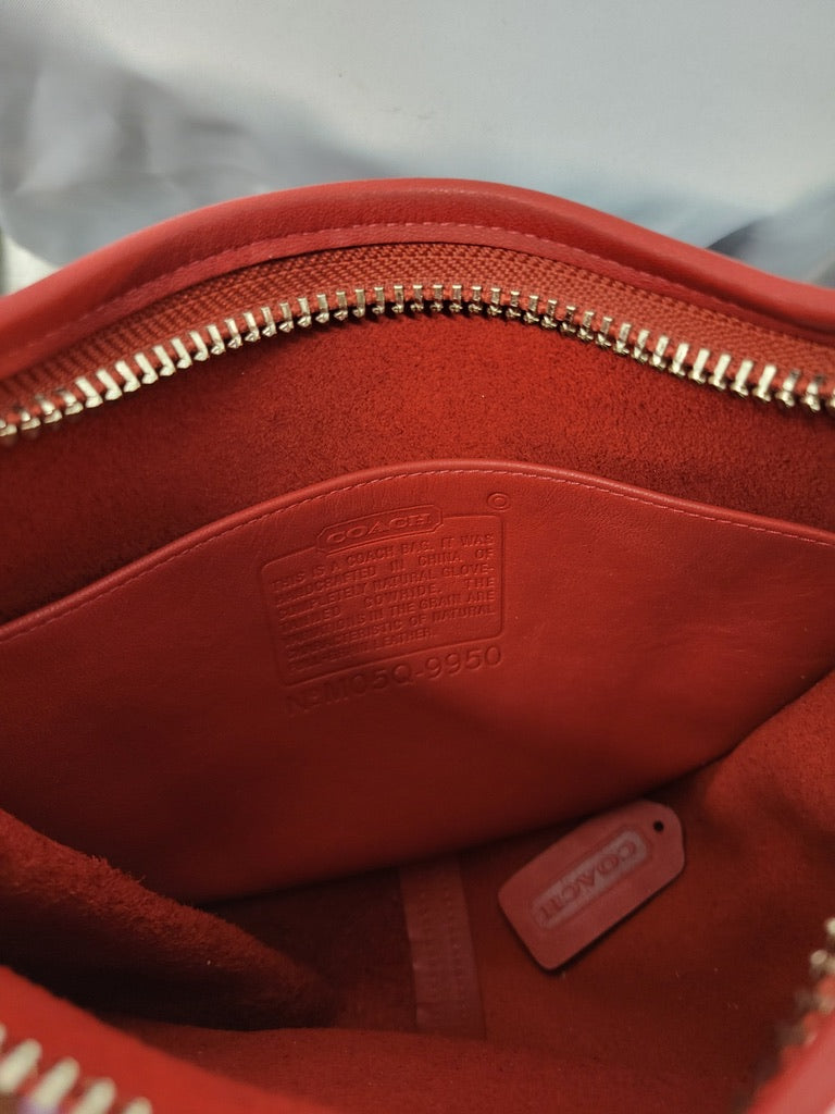 Vintage Coach Janice Legacy Crossbody Shoulder Bag – Red Leather | Never Carried